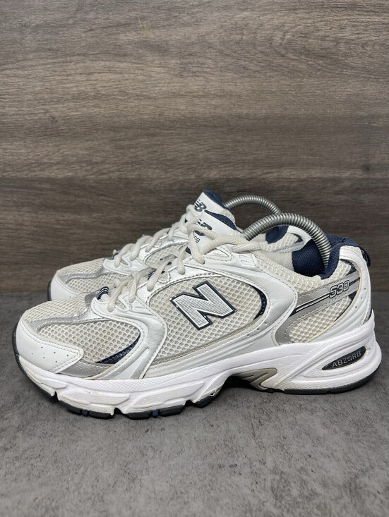 New Balance Shoes - New Balance 530 White Navy Silver Womens Size 8 Running Walking Shoes MR530SG